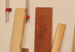 This Laser Distance Measure projects a concentrated laser beam to allow the user to take an accurate measurement and to know where they are pointing the laser.