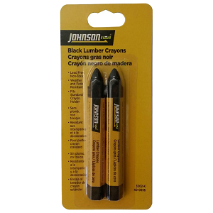 Black Lumber Crayons