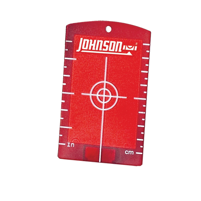 Replacement Laser Level Red Magnetic Target