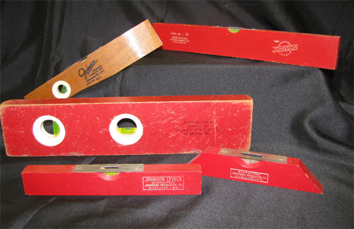 Wood Levels from the 1950's Wood Levels from the 1950's
