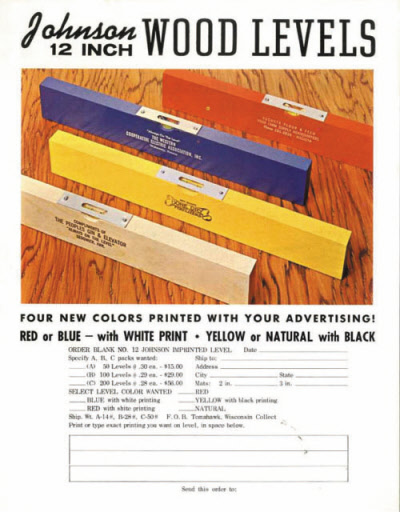 1970's Wood Level Promotion 1970's Wood Level Promotion