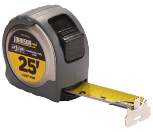 Big J Stainless Steel Case Power Tape Measure by Johnson Level