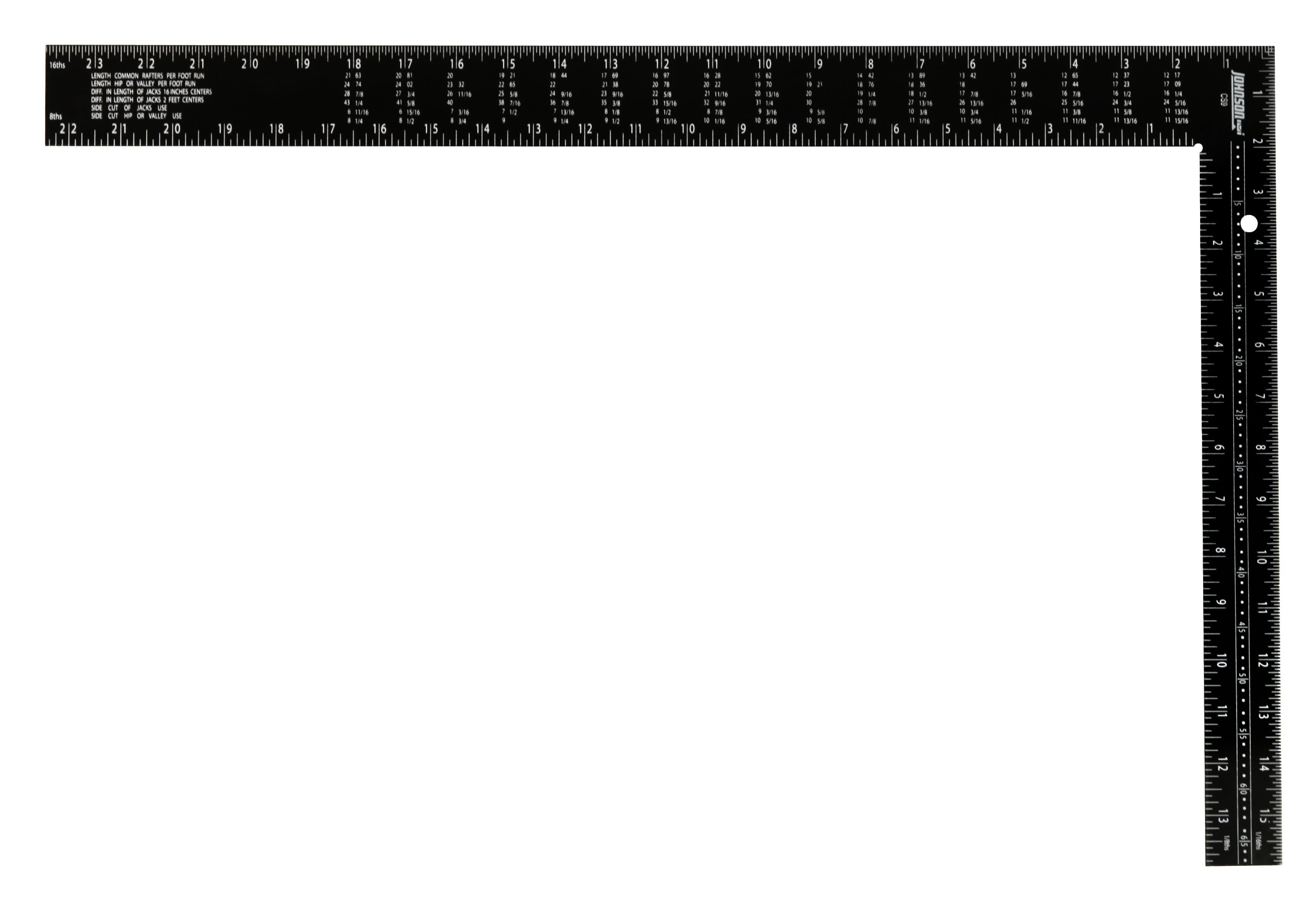 16" x 24" Professional EasyRead Steel Framing Square Framing Squares
