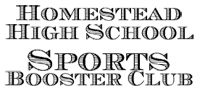 Homstead High School Sports Booste Club logo