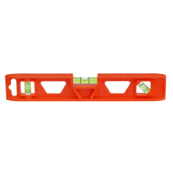 Orange torpedo bubble level