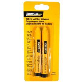 2-pack of Johnson Level lumber crayons