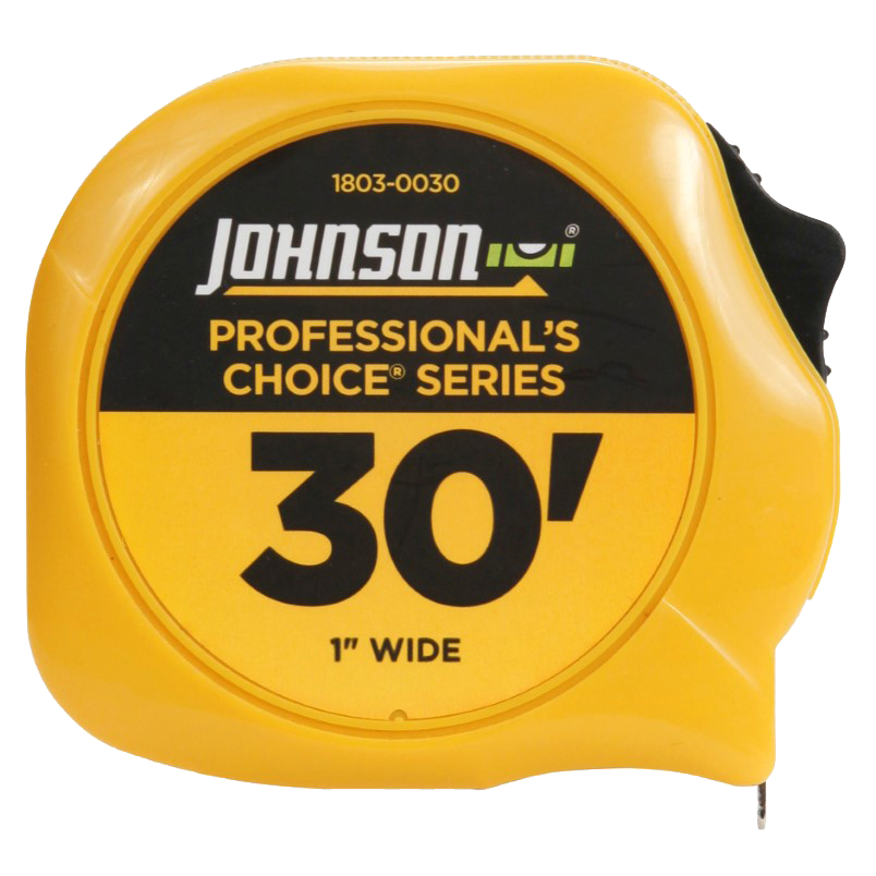 Johnson Level 300' Job Site Open Reel Fiberglass Tape 1808-0300