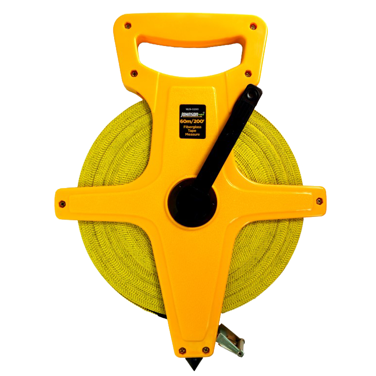 300 Foot Double Sided Fiberglass Long Tape Measure Landscaping Surveying  Tool