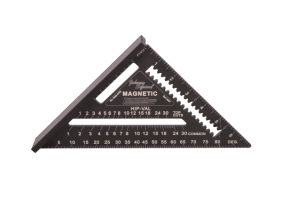 Alliage D'Aluminium Roofing Square couvreur Angle Measuring Triangle Guide Tool 