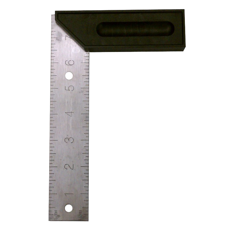 STL file Carpenter's square, ruler tool.・3D printing idea to download・Cults