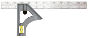 12" Inch/Metric Structo-Cast® Stainless Steel Combination Square