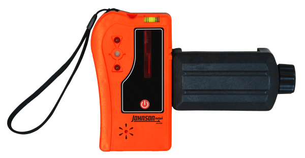 Johnson Level One-Sided Laser Detector w/Clamp for Red Beam