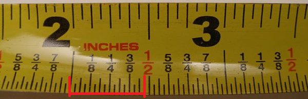 How to Read a Tape Measure | Reading Measuring Tape With Pictures ...