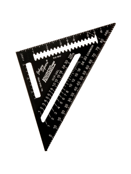 Steel Tri Square Tool 90 Degrees Right Angle Ruler for Industrial